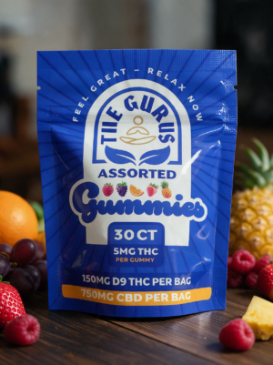 Assorted Delta 9 THC Gummies (30 Count Bag)