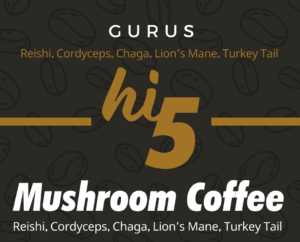 CBD 5 Mushroom 1 Pound Dark Ground Coffee