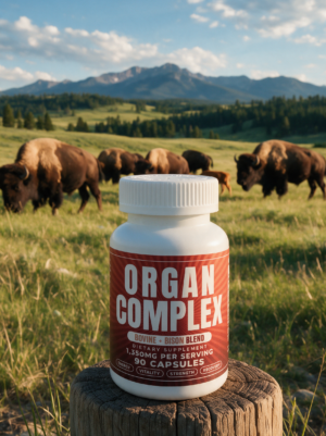Bovine and Bison Organ Capsules