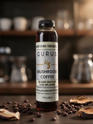 5 Mushroom Coffee Concentrate 12oz
