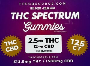 125 Gummies 2.5mg THC Delta 9