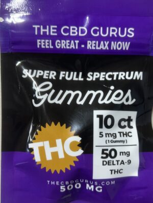 10ct 5mg THC Gummies