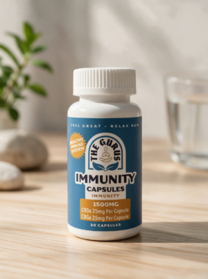 Immunity Formula CBGa/CBDa 1500mg Capsules (30ct)