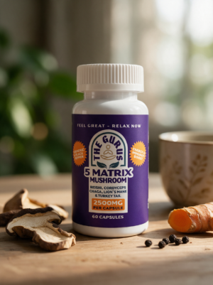 60ct 5 Matrix Mushroom with Turmeric & Pepper