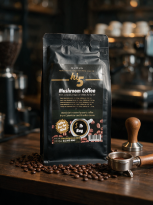 5 Mushroom Ground Coffee