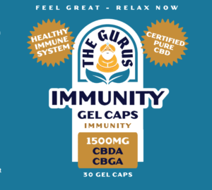Immunity Formula CBGa/CBDa 1500mg Capsules (30ct)