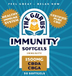 Immunity Formula CBGa/CBDa 1500mg Capsules (30ct)