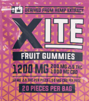 D9 1200 MG Fruit Gummies - updated