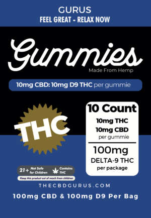 10ct Delta-9 10mg THC