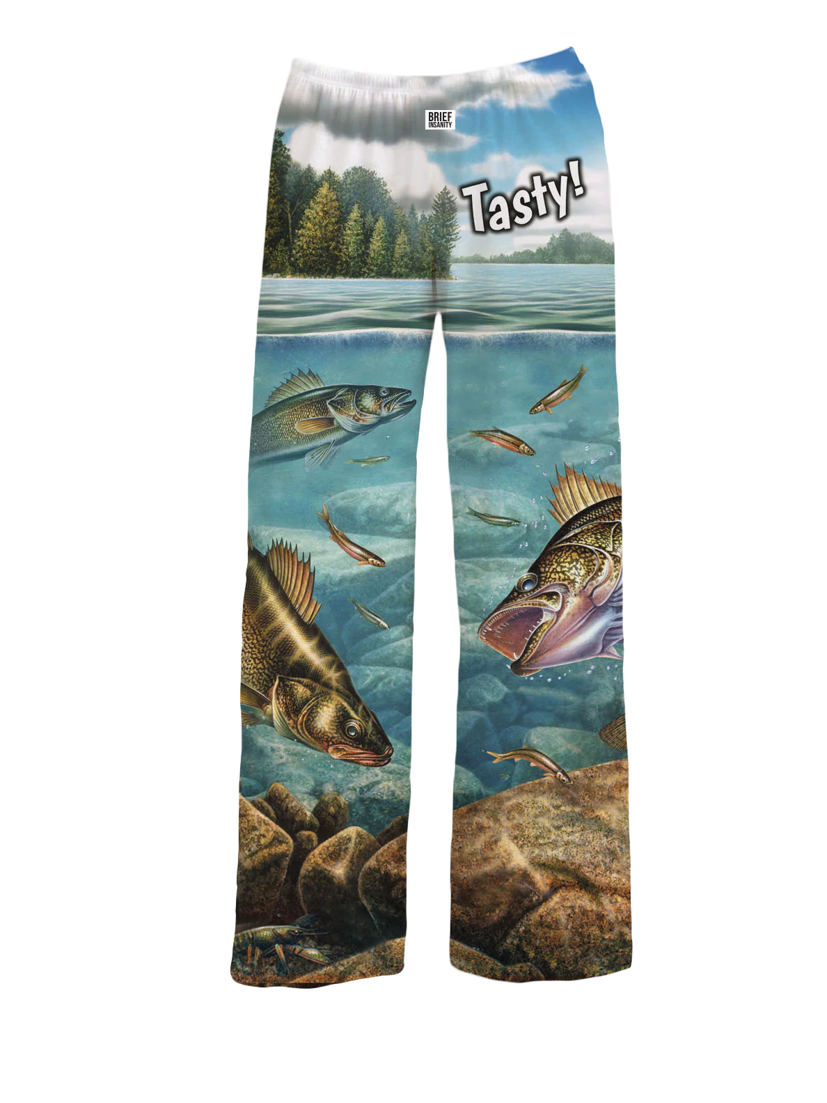 Fish Lounge Pants +10 Gummies (10)mg Delta 9 THC The CBD Gurus