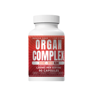 Bovine and Bison Organ Capsules